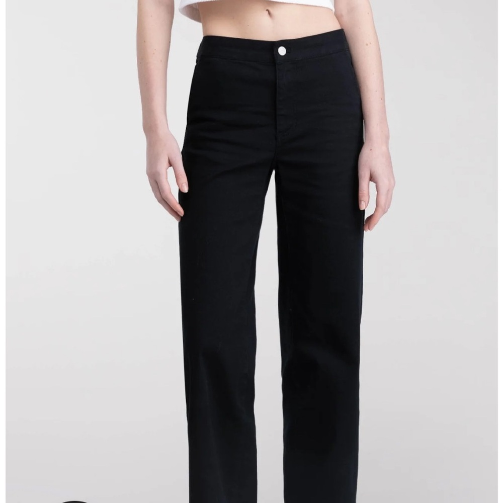 Oak + Fort Twill Wide Leg Pant